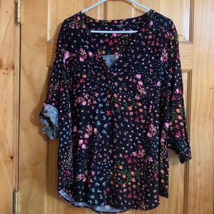Torrid Floral Blouse